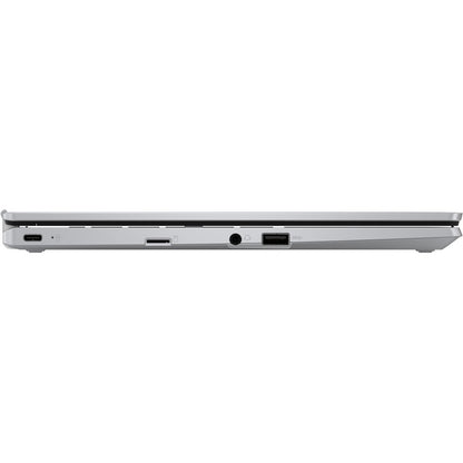 Asus Chromebook Flip CM1 CM1400FXA-DH01T-CA Chromebook 2 en 1 convertible tactile 14" - Full HD - AMD 3015Ce - 4 Go - Mémoire flash 64 Go - Argent transparent CM1400FXA-DH01T-CA