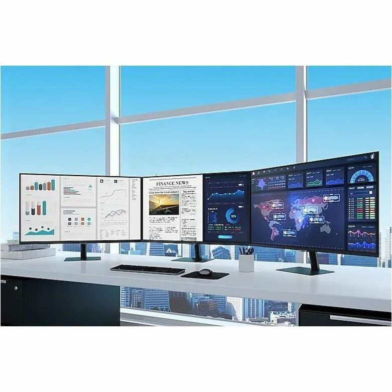 Moniteur LED Samsung ViewFinity S27A704NWN 27" 4K UHD - 16:9 - Noir LS27A704NWNXZA