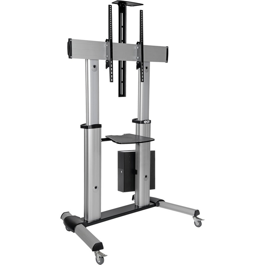 Chariot TV roulant Tripp Lite par Eaton avec alimentation par batterie rechargeable pour écrans de 60" à 100" DMCS60100XXBB