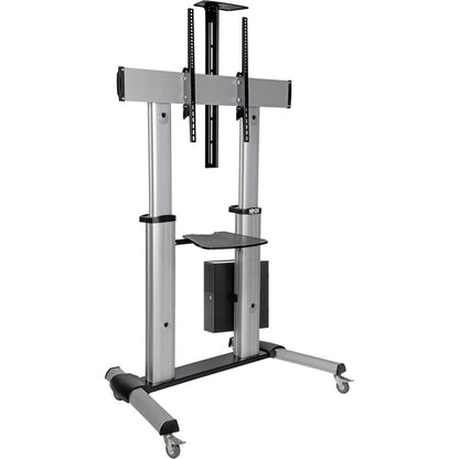 Chariot TV roulant Tripp Lite par Eaton avec alimentation par batterie rechargeable pour écrans de 60" à 100" DMCS60100XXBB