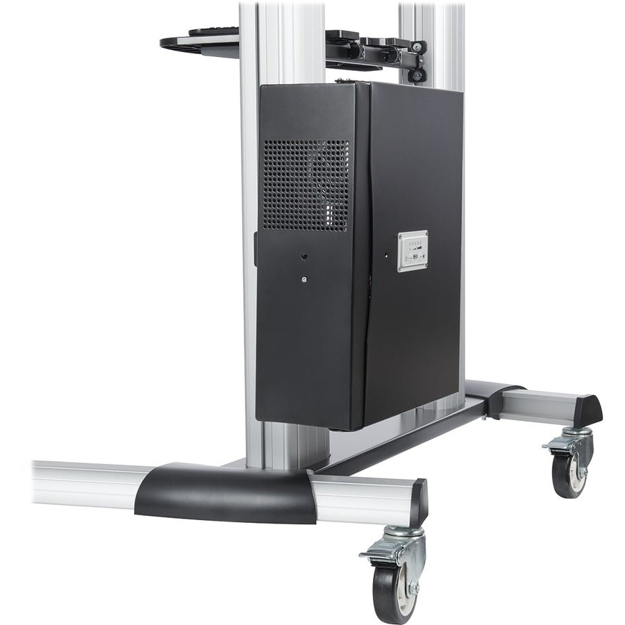 Chariot TV roulant Tripp Lite par Eaton avec alimentation par batterie rechargeable pour écrans de 60" à 100" DMCS60100XXBB