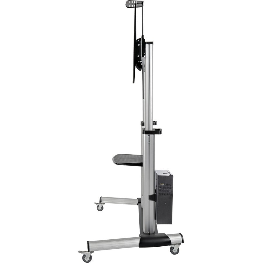 Chariot TV roulant Tripp Lite par Eaton avec alimentation par batterie rechargeable pour écrans de 60" à 100" DMCS60100XXBB