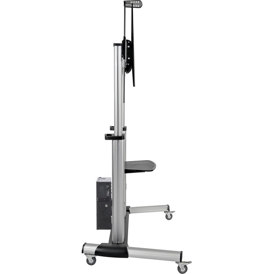 Chariot TV roulant Tripp Lite par Eaton avec alimentation par batterie rechargeable pour écrans de 60" à 100" DMCS60100XXBB