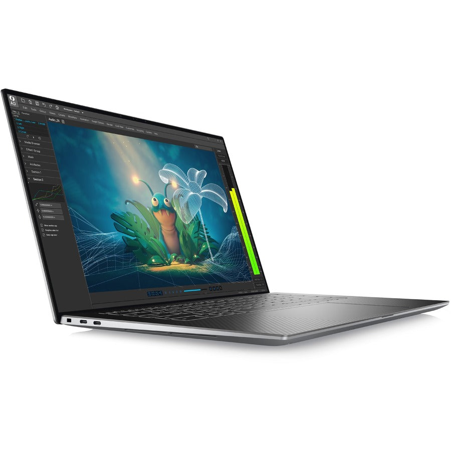 Station de travail mobile Dell Precision 5000 5570 15,6" - Full HD Plus - Intel Core i5 12e génération i5-12600H - Technologie vPro - 8 Go - SSD 256 Go - Clavier anglais (États-Unis) - Aluminium Titan Gray 4J8FY