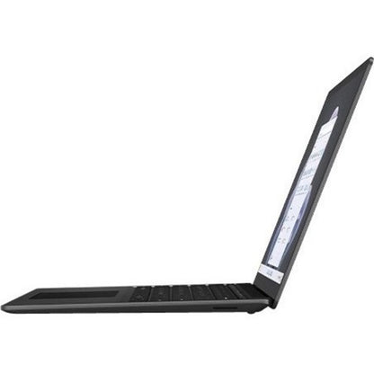 Ordinateur portable Microsoft Surface Laptop 5 13,5" à écran tactile - Intel Core i7 12e génération i7-1265U - Plateforme Intel Evo - 16 Go - SSD 512 Go - Clavier anglais, français - Noir mat TBJ-00001
