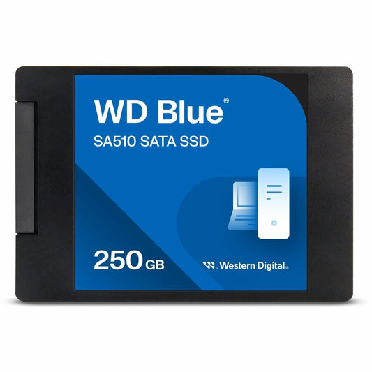 Disque SSD WD Blue SA510 WDS250G3B0A 250 Go - 2,5" interne - SATA (SATA/600) WDS250G3B0A