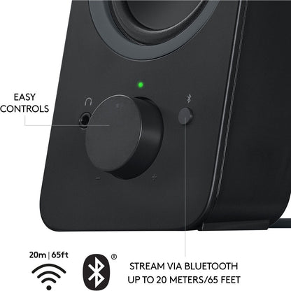 Système de haut-parleurs Bluetooth Logitech Z207 - 5 W RMS - Noir 980-001294