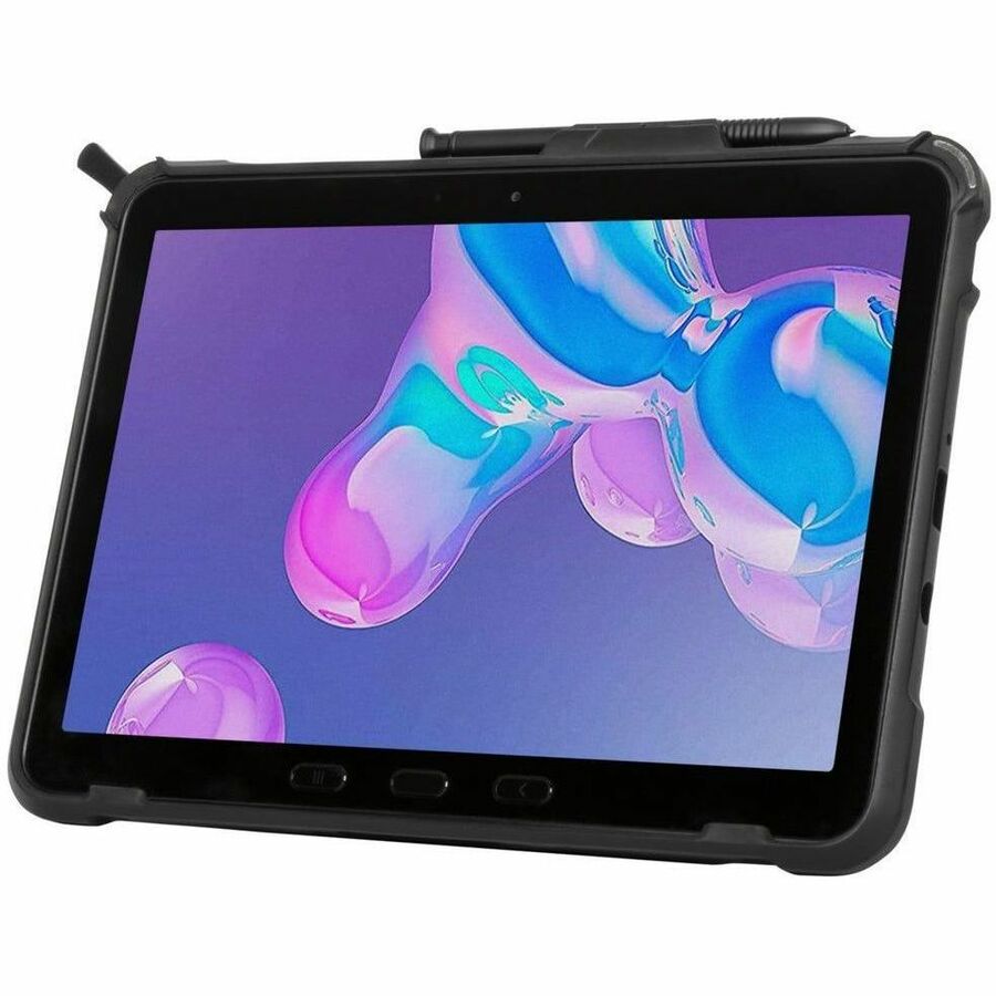 Étui avec clavier et housse Targus Field-Ready THD933USZ pour tablette Samsung Galaxy Tab Active4 Pro - Noir - Conforme TAA THD933USZ