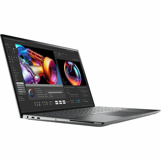 Station de travail mobile Dell Precision 5000 5490 14" - Full HD Plus - Intel Core Ultra 7 155H - Technologie vPro - 16 Go - SSD 512 Go - Aluminium Titan Gray 7T7WH