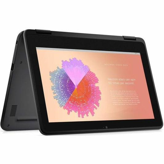 Dell Chromebook 3000 3110 11,6" Écran tactile convertible 2 en 1 Chromebook - HD - Intel Celeron N5100 - 8 Go - 64 Go de mémoire flash - Clavier anglais (États-Unis) DYMW4
