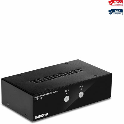 Commutateur KVM DisplayPort à 2 ports TRENDnet TK-241DP (version 1.0R) TK-241DP