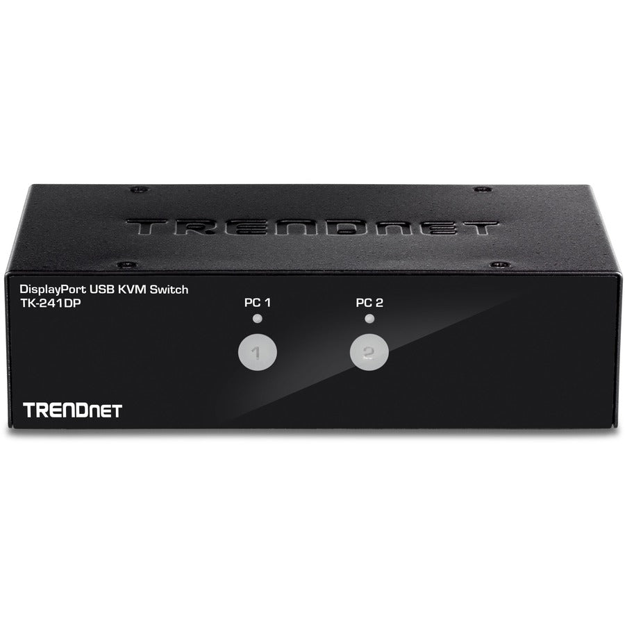 Commutateur KVM DisplayPort à 2 ports TRENDnet TK-241DP (version 1.0R) TK-241DP
