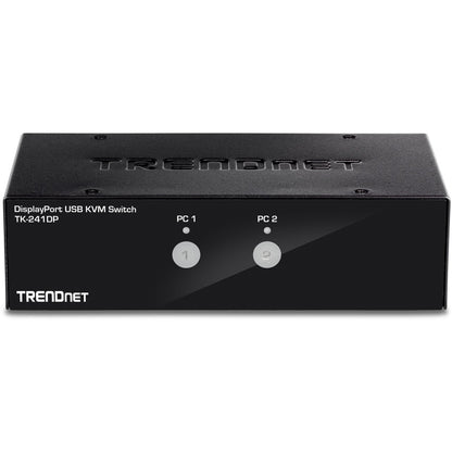 Commutateur KVM DisplayPort à 2 ports TRENDnet TK-241DP (version 1.0R) TK-241DP