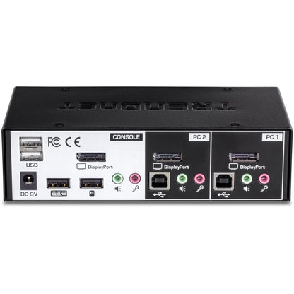 Commutateur KVM DisplayPort à 2 ports TRENDnet TK-241DP (version 1.0R) TK-241DP