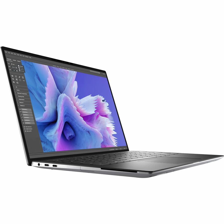 Station de travail mobile Dell Precision 5000 5480 14" - Full HD Plus - Intel Core i7 13e génération i7-13800H - Technologie vPro - 32 Go - SSD 512 Go - Clavier anglais (États-Unis) - Aluminium Titan Gray 5YDCX