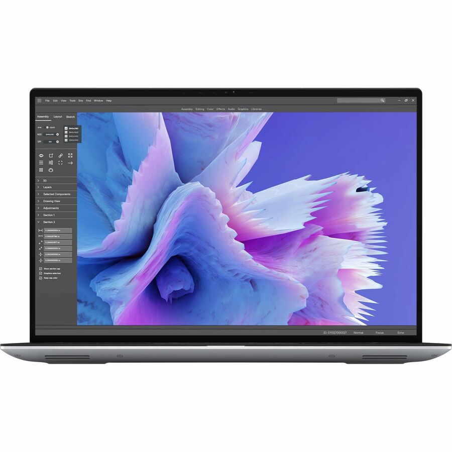 Station de travail mobile Dell Precision 5000 5480 14" - Full HD Plus - Intel Core i7 13e génération i7-13800H - Technologie vPro - 32 Go - SSD 512 Go - Clavier anglais (États-Unis) - Aluminium Titan Gray 5YDCX