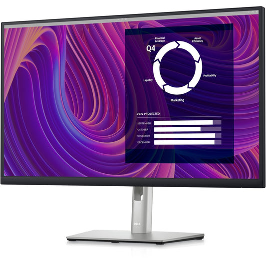 Moniteur LCD QHD Dell P2723D 27" - 16:9 - Noir, Argent DELL-P2723D