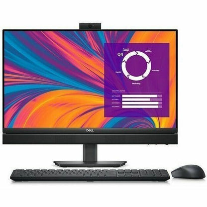 Ordinateur tout-en-un Dell OptiPlex 7000 7420 - Intel Core i5 14e génération i5-14500T - Technologie vPro - 8 Go - SSD 256 Go - Écran tactile Full HD 23,8" - Bureau - Noir 2NTMN