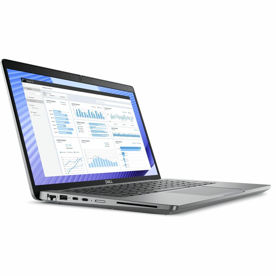 Station de travail mobile Dell Precision 3000 3490 14" - Full HD - Intel Core Ultra 7 165H - Technologie vPro - 16 Go - SSD 512 Go - Gris 5392X
