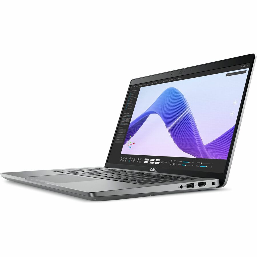 Station de travail mobile Dell Precision 3000 3490 14" - Full HD - Intel Core Ultra 7 165H - Technologie vPro - 16 Go - SSD 512 Go - Gris 5392X