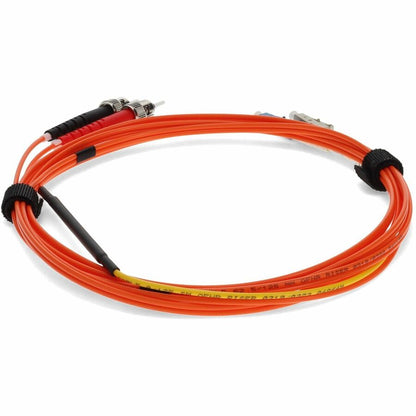 Câble de raccordement de conditionnement de mode à fibre optique AddOn 2 x ST 62,5/125 vers 1 x LC 62,5/125 et 1 x LC 9/125 3 m ADD-MODE-STLC6-3