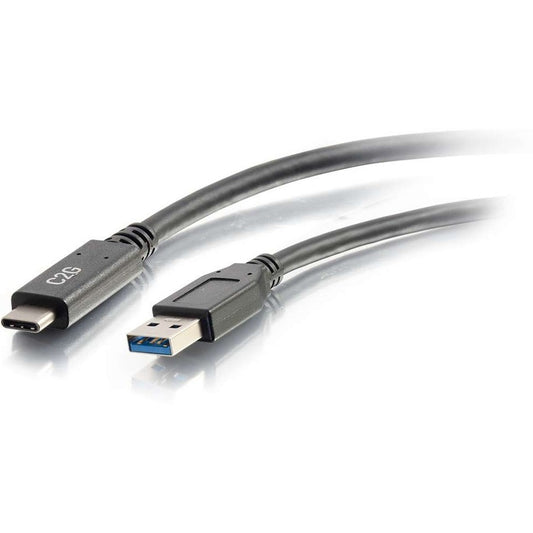 Câble USB C2G USB 3.0 Type C vers USB A de 1,8 m - Noir M/M 28832