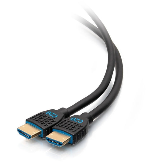 Câble HDMI haute vitesse hautes performances C2G de 1,8 m - Ultra flexible - Encastrable au mur CMG C2G10377