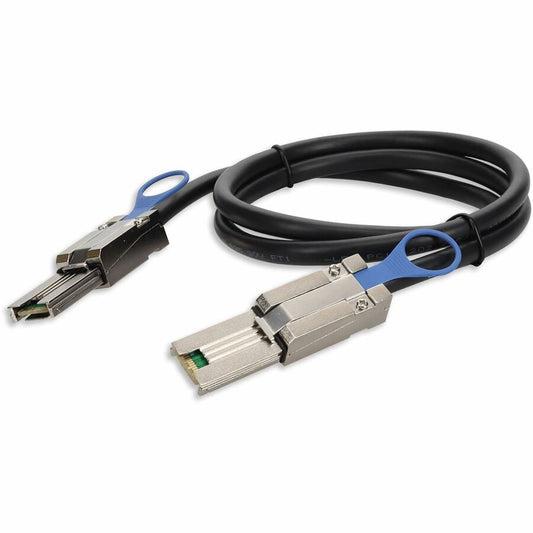 Câble mini-SAS noir AddOn 3,00 m (9,84 pi) SFF-8088 mâle vers SFF-8088 mâle ADD-SFF8088-8088-3M