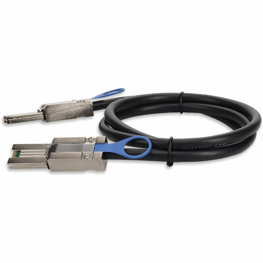 Câble mini-SAS noir AddOn 3,00 m (9,84 pi) SFF-8088 mâle vers SFF-8088 mâle ADD-SFF8088-8088-3M