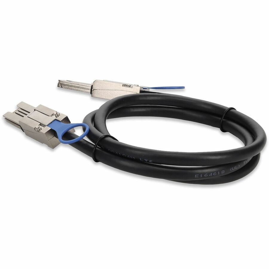 Câble mini-SAS noir AddOn 3,00 m (9,84 pi) SFF-8088 mâle vers SFF-8088 mâle ADD-SFF8088-8088-3M