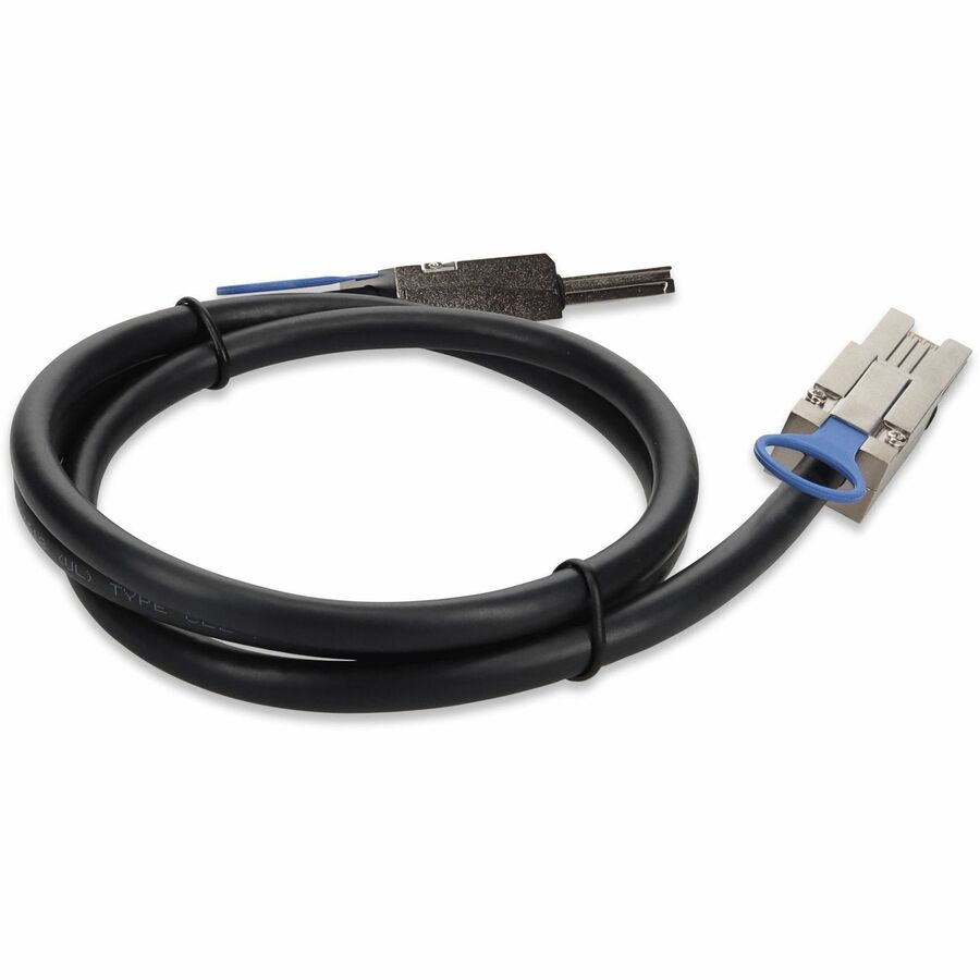 Câble mini-SAS noir AddOn 3,00 m (9,84 pi) SFF-8088 mâle vers SFF-8088 mâle ADD-SFF8088-8088-3M