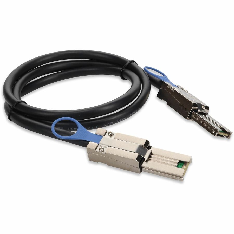 Câble mini-SAS noir AddOn 3,00 m (9,84 pi) SFF-8088 mâle vers SFF-8088 mâle ADD-SFF8088-8088-3M