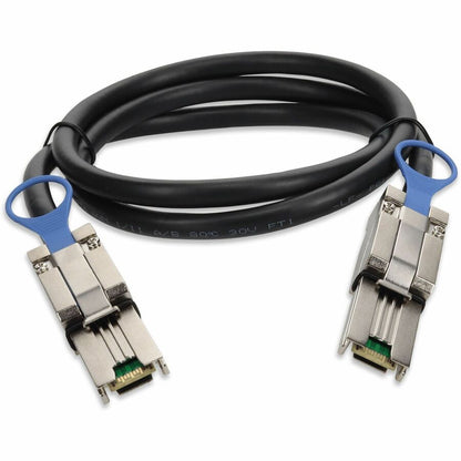 Câble mini-SAS noir AddOn 3,00 m (9,84 pi) SFF-8088 mâle vers SFF-8088 mâle ADD-SFF8088-8088-3M