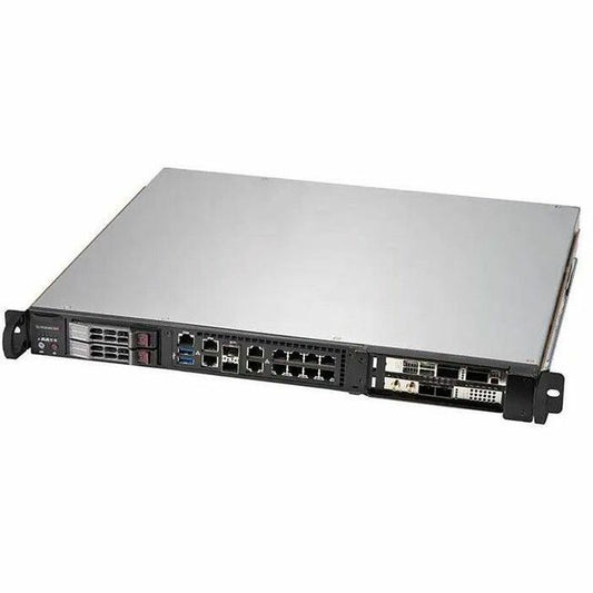 Système Barebone SuperMicro SuperServer 1019D-16C-FHN13TP - Montable en rack 1U - Prise en charge 1 x processeur - 1 x Intel Xeon D-2183IT 2,20 GHz Hexadéca-core (16 cœurs) 1019D-16C-FHN13TP