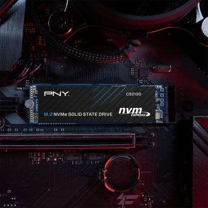 Disque SSD PNY CS2130 1 To - M.2 2280 interne - PCI Express NVMe (PCI Express NVMe 3.0 x4) - Conforme TAA M280CS2130-1TB-RB