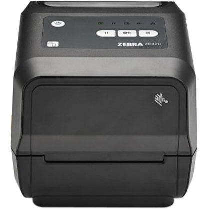 Zebra ZD420 Desktop Thermal Transfer Printer - Monochrome - Label/Receipt Print - USB - Bluetooth - Wireless LAN - Near Field Communication (NFC) ZD42042-T01W01EZ