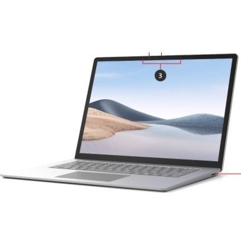 Ordinateur portable Microsoft Surface Laptop 4 15" à écran tactile - Intel Core i7 - 16 Go - SSD 256 Go - Platinum 5IH-00048
