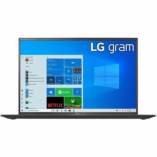 Ordinateur portable LG gram 16Z90P-N.AP52A8 16" - WQXGA - Intel Core i5 11e génération i5-1135G7 - Plateforme Intel Evo - 16 Go - SSD 256 Go - Noir volcanique 16Z90P-N.AP52A8
