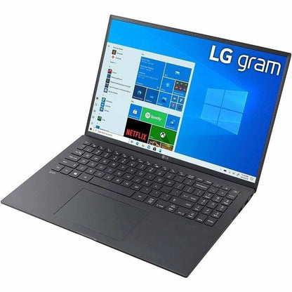 Ordinateur portable LG gram 16Z90P-N.AP52A8 16" - WQXGA - Intel Core i5 11e génération i5-1135G7 - Plateforme Intel Evo - 16 Go - SSD 256 Go - Noir volcanique 16Z90P-N.AP52A8