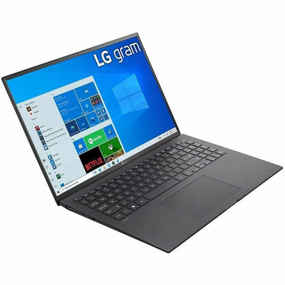 Ordinateur portable LG gram 16Z90P-N.AP52A8 16" - WQXGA - Intel Core i5 11e génération i5-1135G7 - Plateforme Intel Evo - 16 Go - SSD 256 Go - Noir volcanique 16Z90P-N.AP52A8