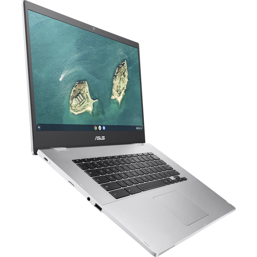 Asus Chromebook CX1500 CX1500CKA-DH01-CB Chromebook 15,6" - Full HD - Intel Celeron N4500 - 8 Go - Mémoire Flash 64 Go - Clavier Français - Argent Transparent CX1500CKA-DH01-CB
