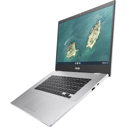 Asus Chromebook CX1500 CX1500CKA-DH01-CB Chromebook 15,6" - Full HD - Intel Celeron N4500 - 8 Go - Mémoire Flash 64 Go - Clavier Français - Argent Transparent CX1500CKA-DH01-CB