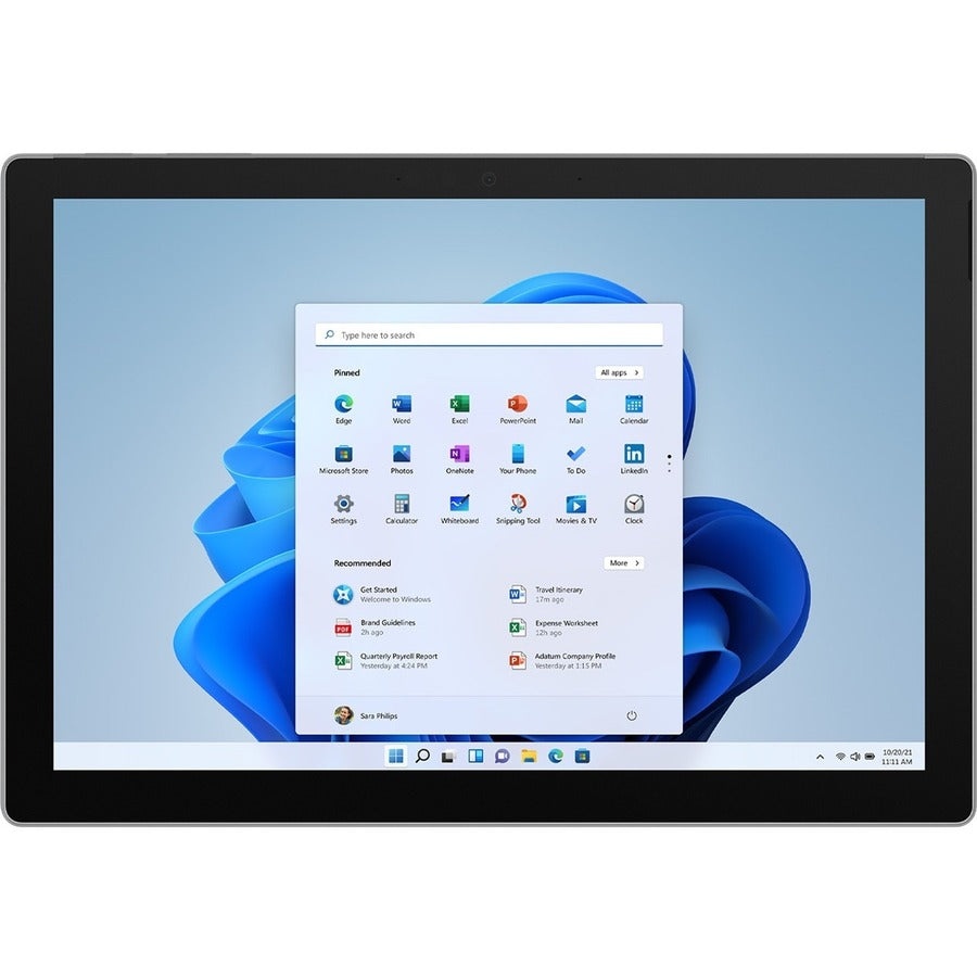 Tablette Microsoft Surface Go 3 - 10,5" - 8 Go - SSD 128 Go - Windows 10 Pro - Platinum I93-00005