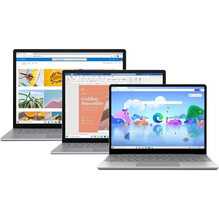 Ordinateur portable Microsoft Surface Laptop 4 13,5" à écran tactile - AMD Ryzen 5 - 8 Go - SSD 256 Go - Platinum LD1-00001