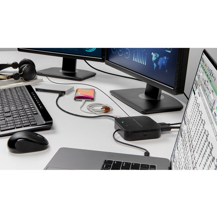 Belkin Thunderbolt 3 Core Dock - Laptop Docking station -Dual 4k - 60W -HDMI,DP - MacOS and Windows F4U110BT