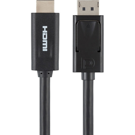Belkin DisplayPort to HDMI Cable - 2m/6.6ft - 4K - M/M - Black F2CD001B06-E
