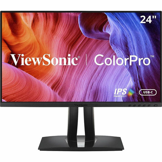 Moniteur LED Full HD 24" ViewSonic Professional VP2456 - 16:9 - Noir VP2456