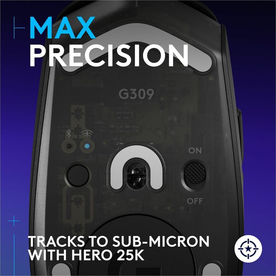 Logitech G G309 LIGHTSPEED Wireless Gaming Mouse 910-007197