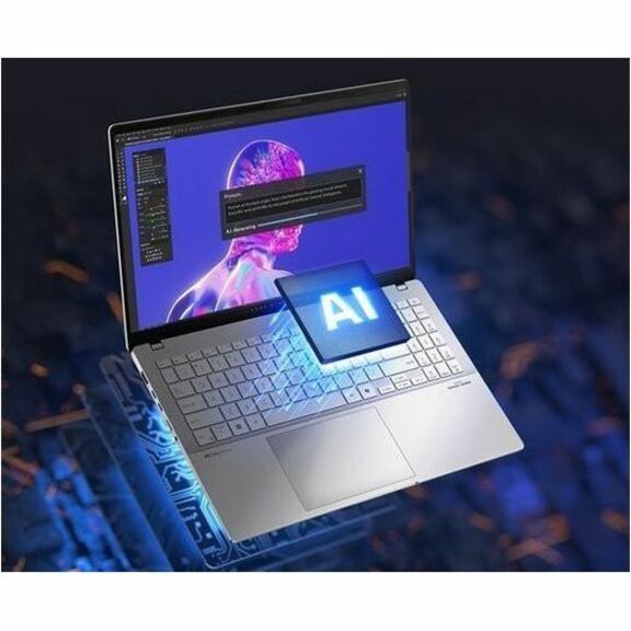 Ordinateur portable Asus Vivobook S 15 S5507 S5507QA-DB71-CB 15,6" - 3K - Qualcomm Snapdragon X Plus X1P-64-100 - 16 Go - Argent froid S5507QA-DB71-CB