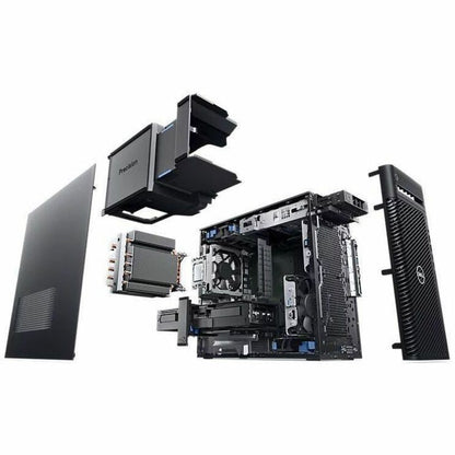 Station de travail Dell Precision 3000 3680 - Intel Core i7 14e génération i7-14700 - 32 Go - SSD 512 Go - Tour - Noir VVFHF